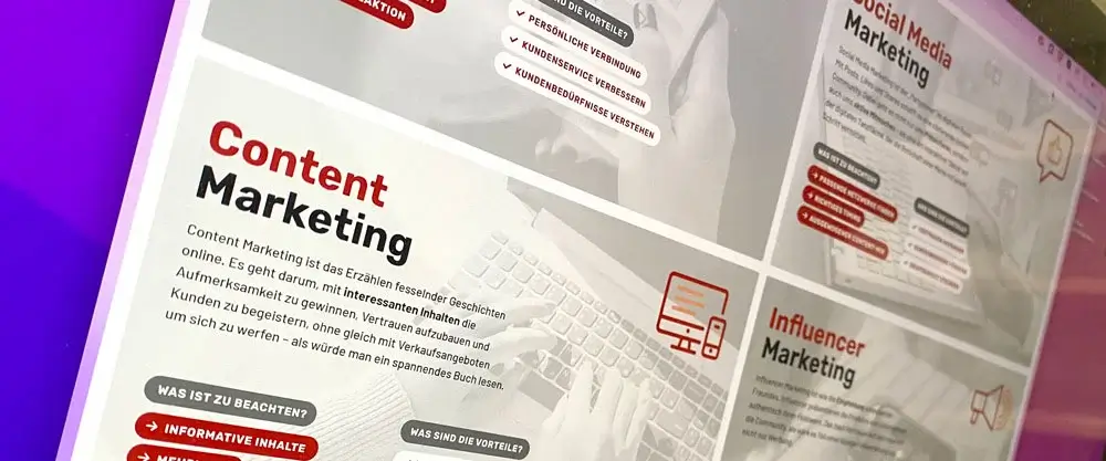 Vorschau – Infografik Marketing-Trends
